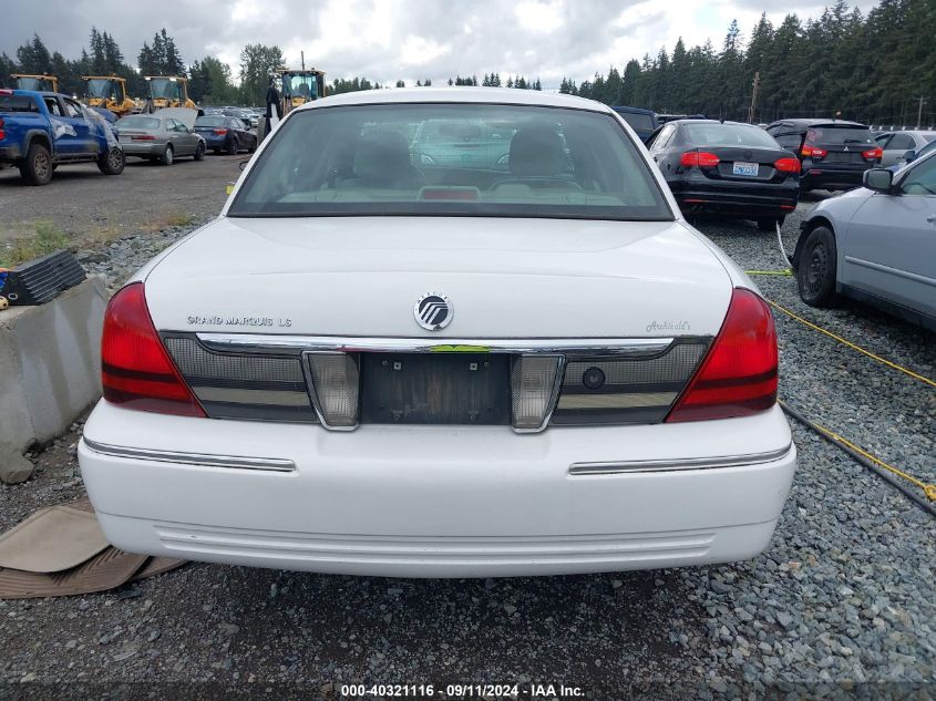 2009 Mercury Grand Marquis Ls (Fleet Only) VIN: 2MEHM75V89X635162 Lot: 40321116