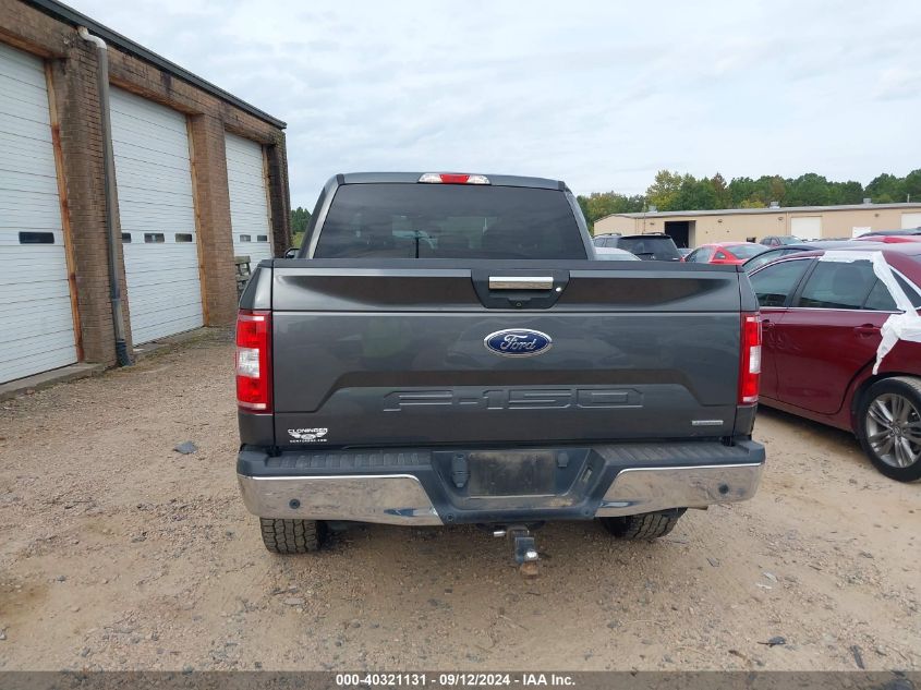 2018 Ford F150 Supercrew VIN: 1FTEW1EG8JFA87791 Lot: 40321131