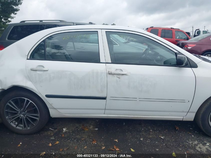 2003 Toyota Corolla Ce VIN: 1NXBR32EX3Z172716 Lot: 40321133