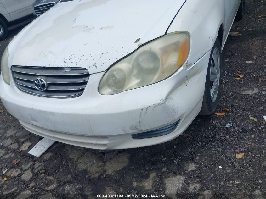 2003 Toyota Corolla Ce VIN: 1NXBR32EX3Z172716 Lot: 40321133