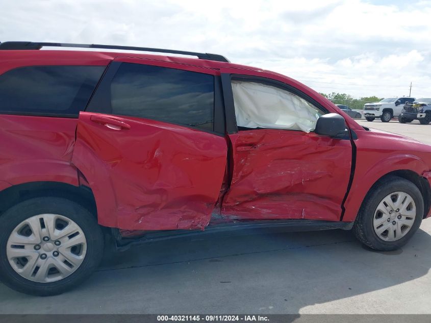 2018 Dodge Journey Se VIN: 3C4PDCAB6JT294187 Lot: 40321145