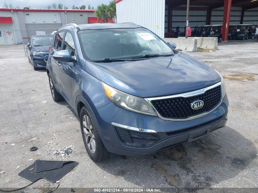 2015 Kia Sportage Lx VIN: KNDPBCAC0F7767222 Lot: 40321214