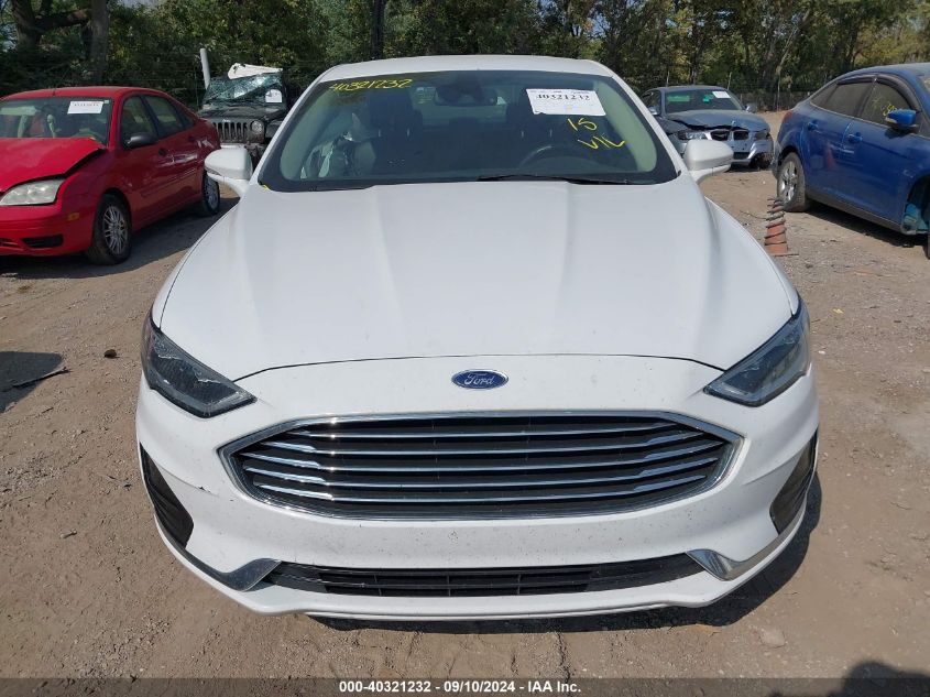 2020 Ford Fusion Sel VIN: 3FA6P0CD9LR195787 Lot: 40321232