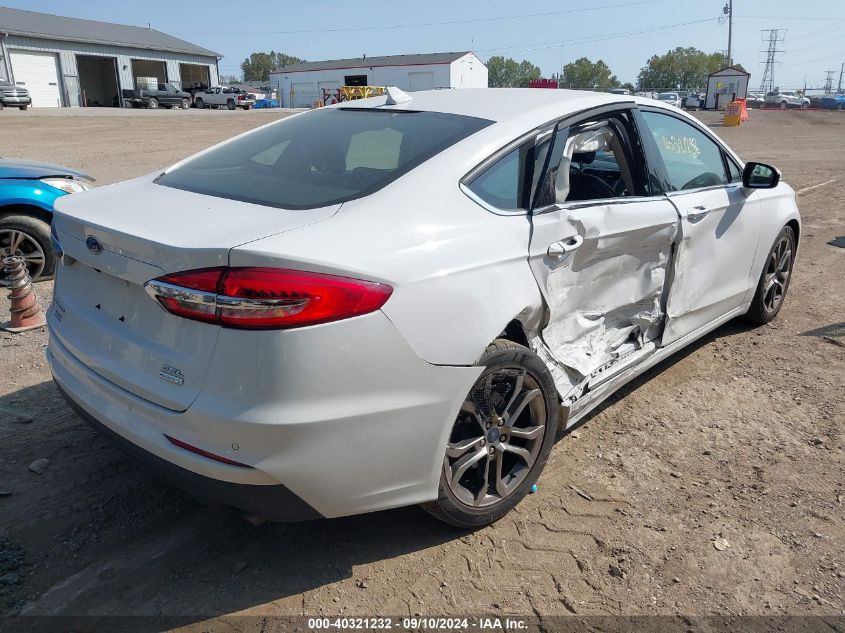 2020 Ford Fusion Sel VIN: 3FA6P0CD9LR195787 Lot: 40321232