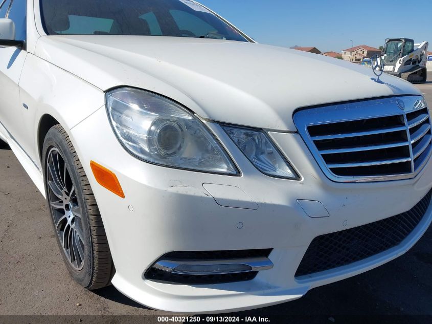 2012 Mercedes-Benz E 350 Bluetec VIN: WDDHF2EB3CA524450 Lot: 40321250