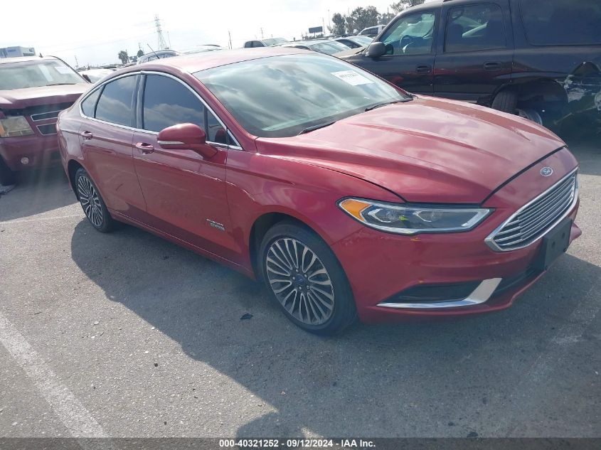 3FA6P0PU6JR222497 2018 FORD FUSION - Image 1