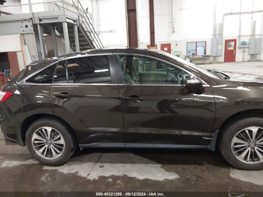 2016 Acura Rdx Advance Package VIN: 5J8TB4H71GL010837 Lot: 40321256