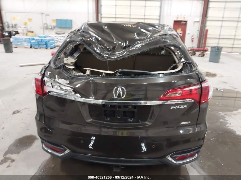 2016 Acura Rdx Advance Package VIN: 5J8TB4H71GL010837 Lot: 40321256