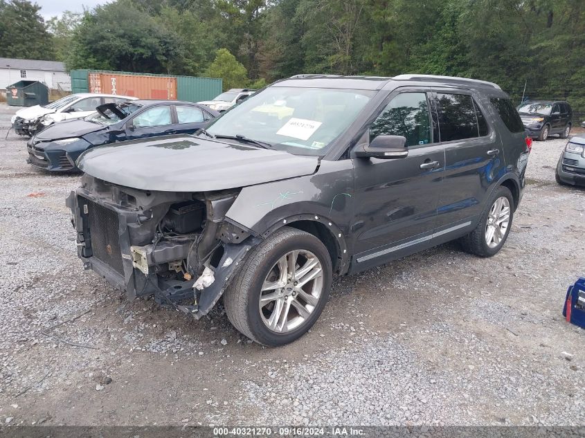 1FM5K7D81HGC21811 2017 FORD EXPLORER - Image 2