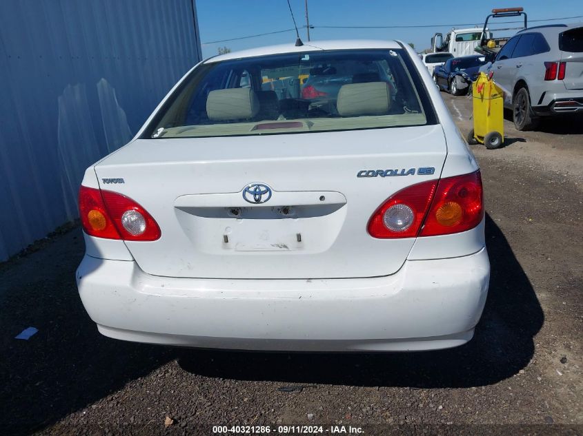 2003 Toyota Corolla Le VIN: 1NXBR38E13Z162695 Lot: 40321286