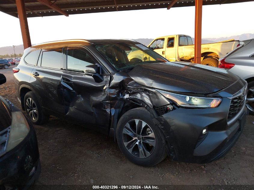 2021 Toyota Highlander Xle VIN: 5TDHZRBH4MS158067 Lot: 40321296