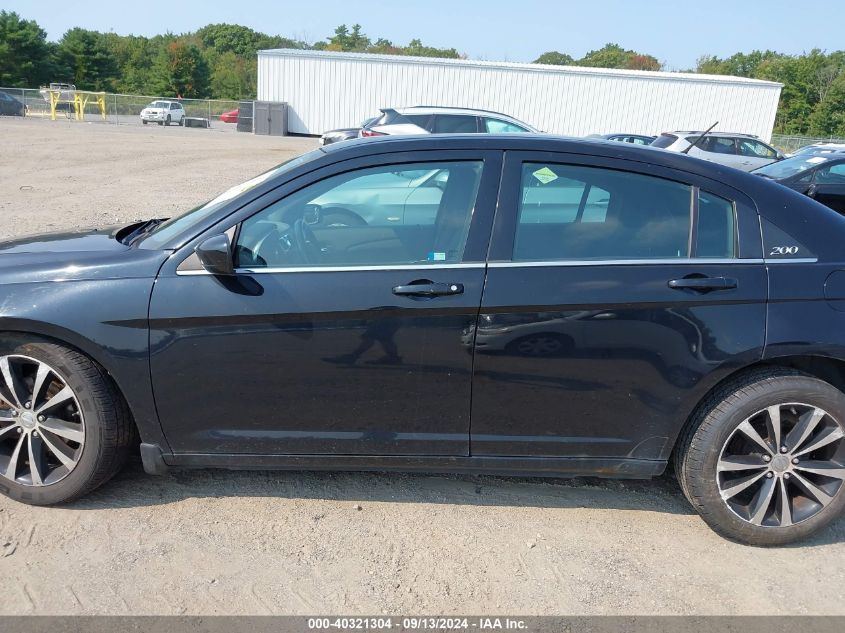 2013 Chrysler 200 Touring VIN: 1C3CCBBB6DN618323 Lot: 40321304