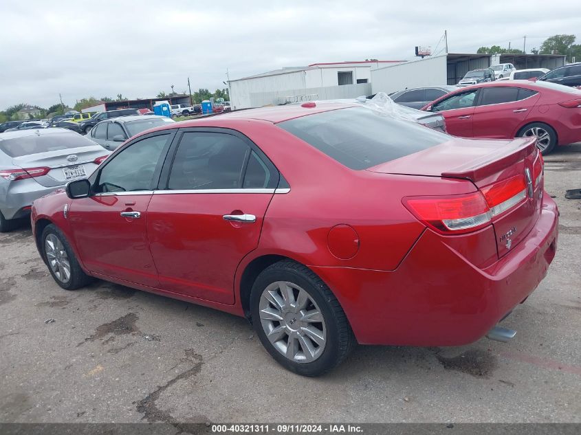 2011 Lincoln Mkz VIN: 3LNHL2GC9BR773070 Lot: 40321311