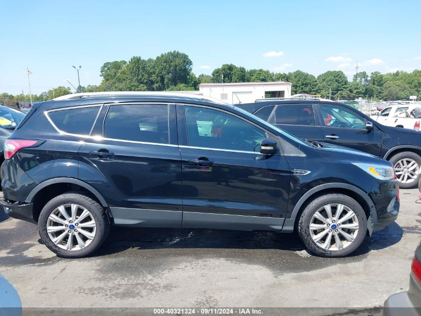 2017 FORD ESCAPE TITANIUM - 1FMCU0J9XHUB56450