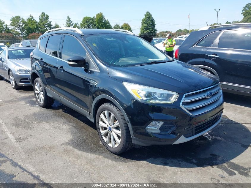 2017 FORD ESCAPE TITANIUM - 1FMCU0J9XHUB56450