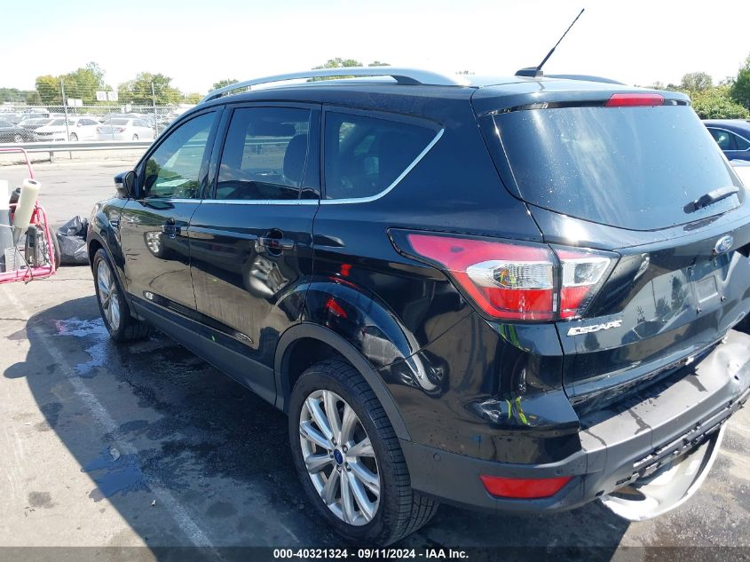 2017 FORD ESCAPE TITANIUM - 1FMCU0J9XHUB56450