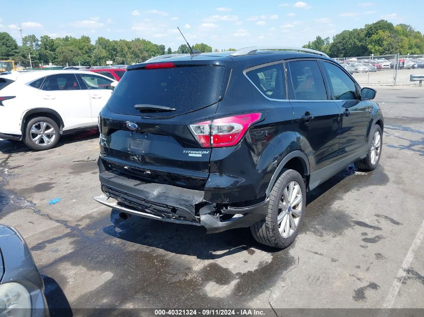 2017 FORD ESCAPE TITANIUM - 1FMCU0J9XHUB56450