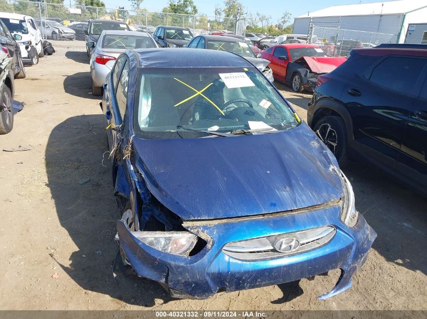 2017 Hyundai Accent Se VIN: KMHCT4AE5HU221941 Lot: 40321332