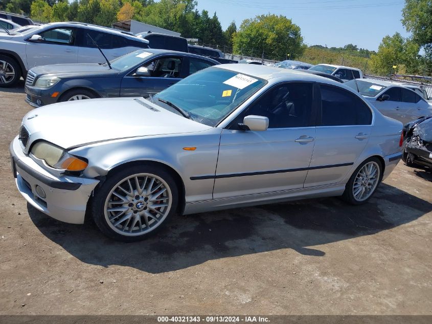 2003 BMW 330 I VIN: WBAEV534X3KM25640 Lot: 40321343