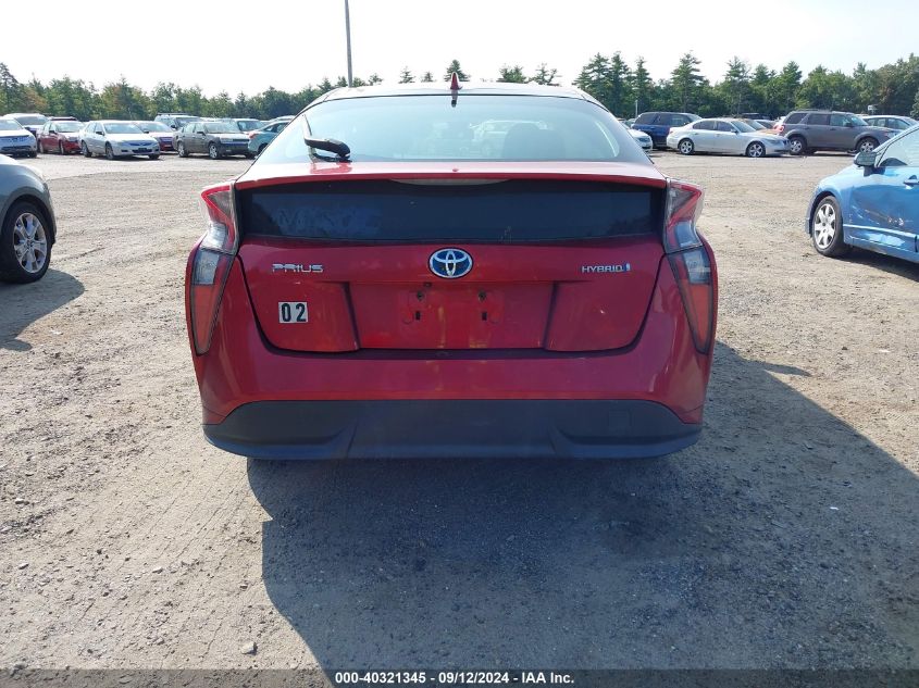 2016 Toyota Prius VIN: JTDKARFU8G3512618 Lot: 40321345