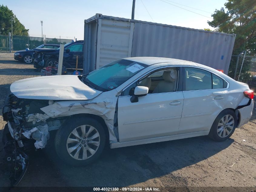 2015 Subaru Legacy 2.5I Premium VIN: 4S3BNAC6XF3014169 Lot: 40321350