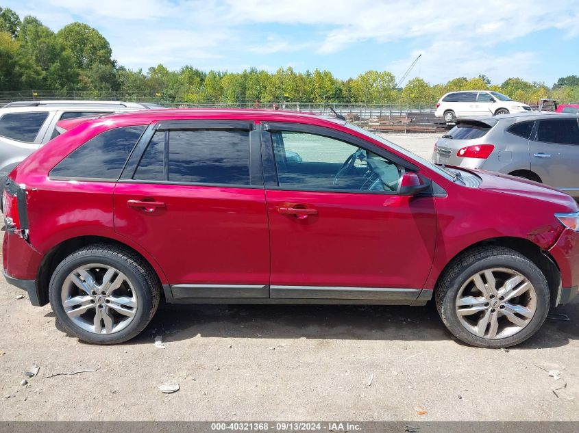 2013 Ford Edge Sel VIN: 2FMDK4JC7DBB77673 Lot: 40321368