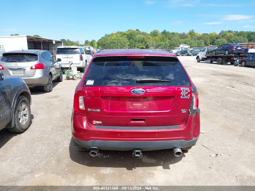 2013 Ford Edge Sel VIN: 2FMDK4JC7DBB77673 Lot: 40321368