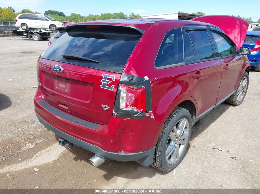 2013 Ford Edge Sel VIN: 2FMDK4JC7DBB77673 Lot: 40321368