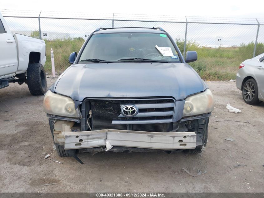 JTEDP21A660123645 2006 Toyota Highlander Limited V6