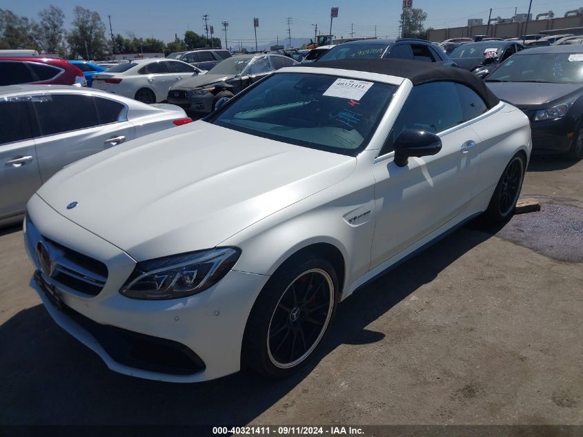 WDDWK8HB8HF481672 2017 MERCEDES-BENZ C CLASS - Image 2