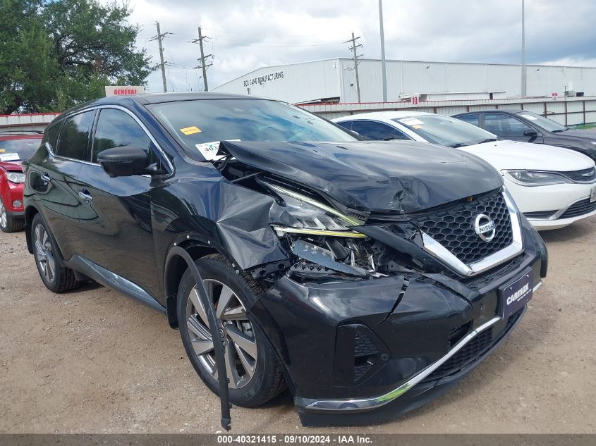 2021 Nissan Murano Sl Fwd VIN: 5N1AZ2CJ2MC117170 Lot: 40321415