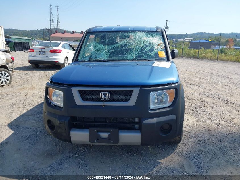 5J6YH27376L022313 2006 Honda Element Lx