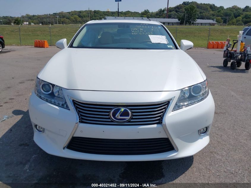 2014 Lexus Es 300H VIN: JTHBW1GG9E2046307 Lot: 40321452