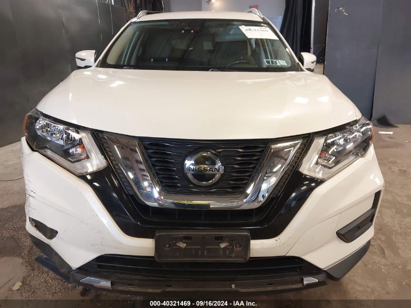 2019 Nissan Rogue Sv VIN: JN8AT2MVXKW382748 Lot: 40321469