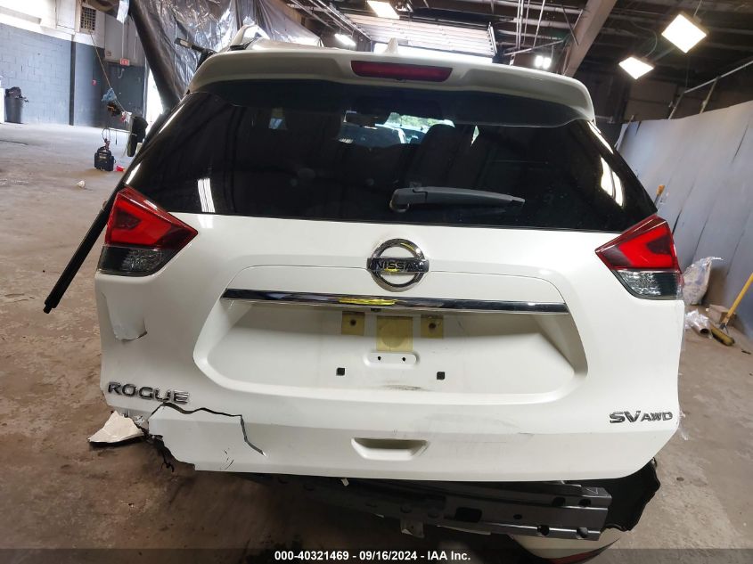 2019 Nissan Rogue Sv VIN: JN8AT2MVXKW382748 Lot: 40321469