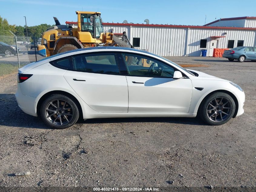 2021 Tesla Model 3 VIN: 5YJ3E1EB0MF019623 Lot: 40321478