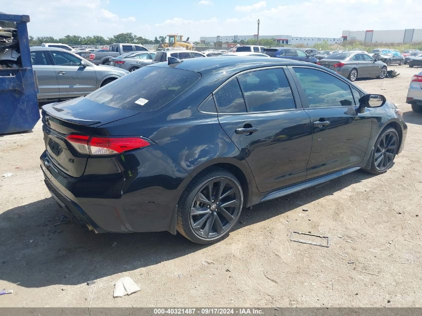 2022 TOYOTA COROLLA SE NIGHTSHADE EDITION - 5YFS4MCEXNP100096