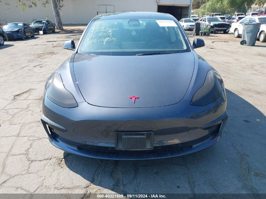 2023 Tesla Model 3 Rear-Wheel Drive VIN: 5YJ3E1EA2PF602402 Lot: 40321509