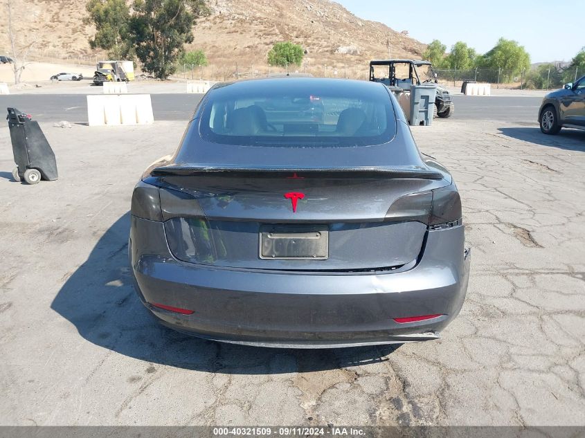 2023 Tesla Model 3 Rear-Wheel Drive VIN: 5YJ3E1EA2PF602402 Lot: 40321509