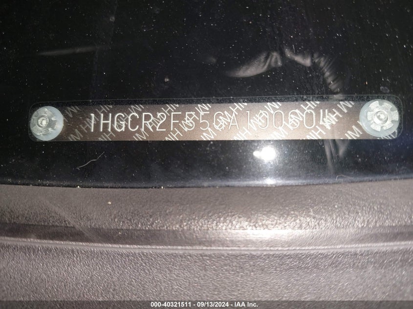 2016 HONDA ACCORD SPORT - 1HGCR2F55GA100604