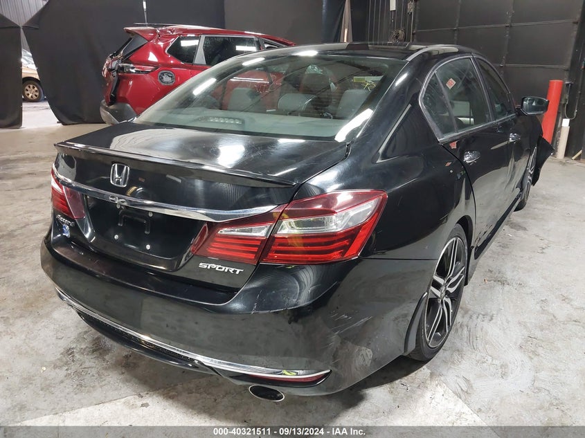2016 HONDA ACCORD SPORT - 1HGCR2F55GA100604