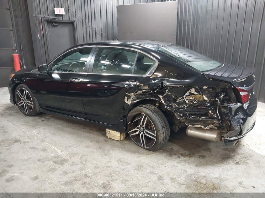 2016 HONDA ACCORD SPORT - 1HGCR2F55GA100604