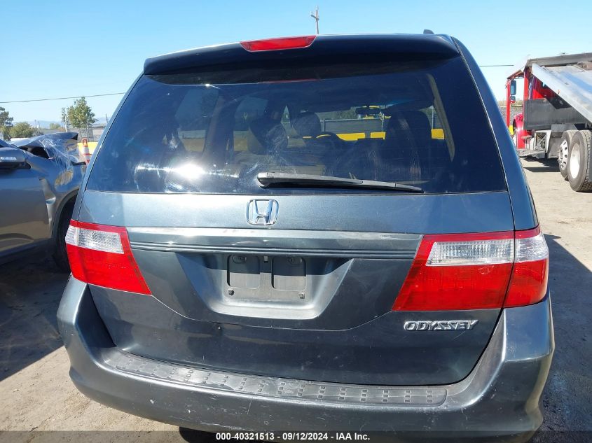 2005 Honda Odyssey Ex-L VIN: 5FNRL38625B413622 Lot: 40321513