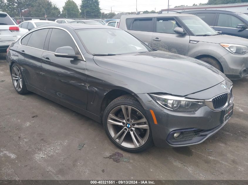 2019 BMW 430I Gran Coupe xDrive VIN: WBA4J3C53KBL08274 Lot: 40321551