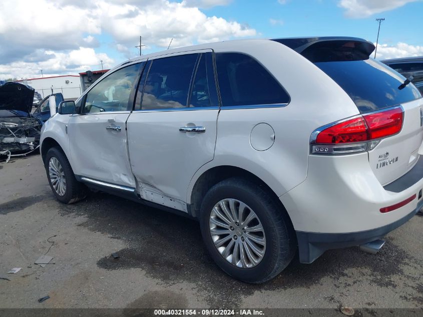 2013 Lincoln Mkx VIN: 2LMDJ6JK2DBL39039 Lot: 40321554