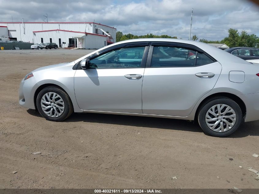 2018 Toyota Corolla Le VIN: 2T1BURHE0JC995887 Lot: 40321611