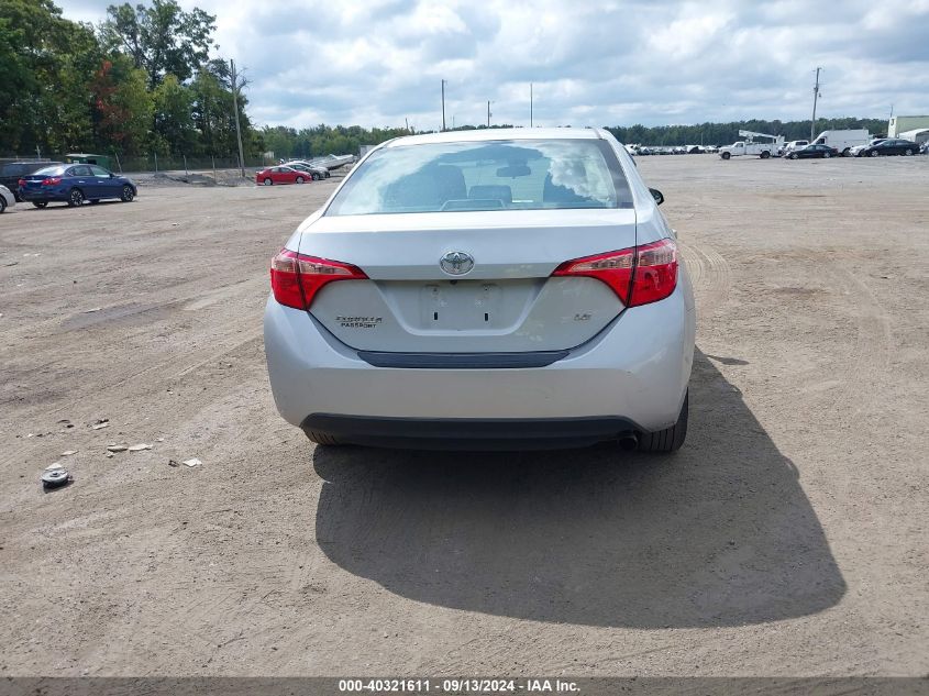 2018 TOYOTA COROLLA LE - 2T1BURHE0JC995887