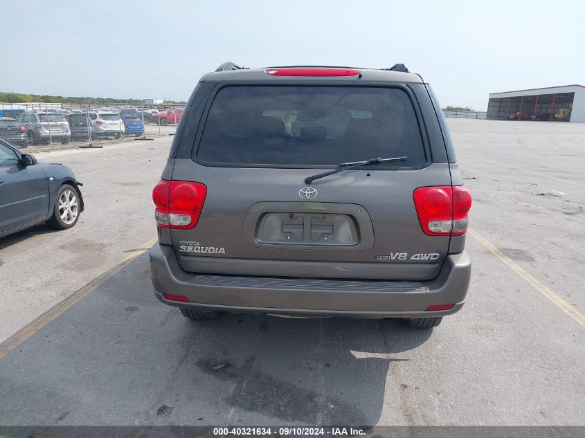 5TDBT44A06S270457 2006 Toyota Sequoia Sr5 V8