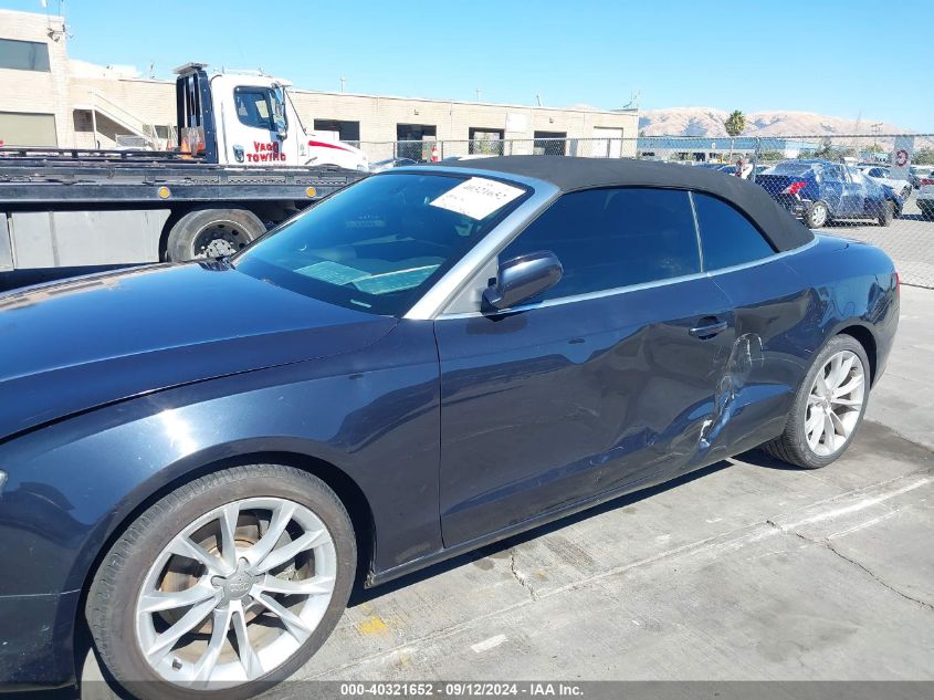 2013 Audi A5 2.0T Premium VIN: WAUJFAFH5DN013872 Lot: 40321652