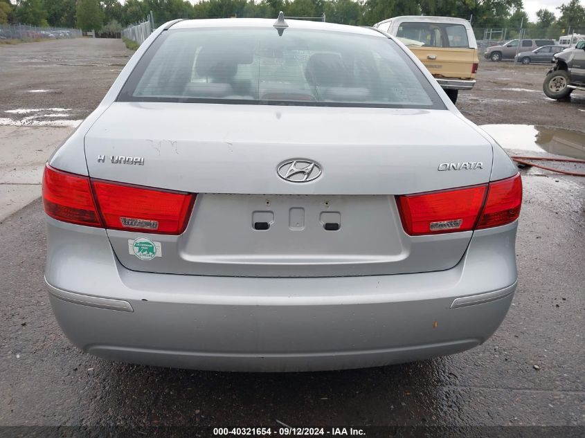 2010 Hyundai Sonata Gls VIN: 5NPET4AC3AH579843 Lot: 40321654